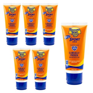 바나나보트 스포츠 썬 스프레이 로션 자외선차단제 spf110 Banana Boat sunceen lotion SPF110 PA+++ 90ml, 6개