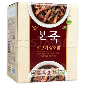 본죽 쇠고기 장조림 170g 반찬 덮밥 잡채 코스트코, 680g, 1개