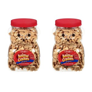 Stauffer's 애니멀 크래커 오리지널 Stauffer's Animal Crackers Original 24 oz Shelf-Stable, 2개, 680g