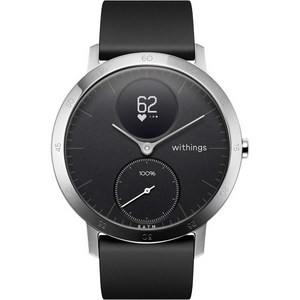 Withings Steel HR 하이브리드 스마트 워치, 은, Nokia 스틸 HR