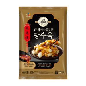 CJ 고메 바삭쫄깃한 탕수육 450g, 1개