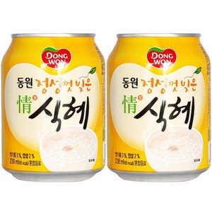 동원 정성껏 빚은 식혜 238ml, 72개