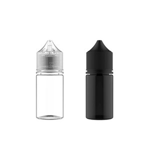 뾰족공병 10ml/30ml 완전밀폐 플라스틱 안전뚜껑 전자담배 소분, 블랙30ml X 10개, 10개