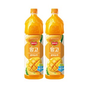 롯데칠성음료 델몬트 망고 음료, 10개, 1.5L