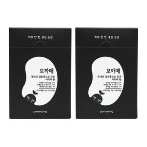 푸르농 서리태환 모까매 맥주효모환 검은콩환 30일분, 45g, 2개