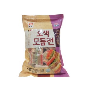 오양 오색모듬전 1kg 오색꼬치전 산적 명절음식, 1개