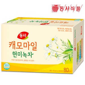 동서 캐모마일 현미녹차, 1.5g, 80개입, 1개