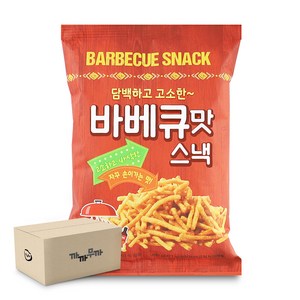 싱싱 바베큐맛 스낵 100g, 20개