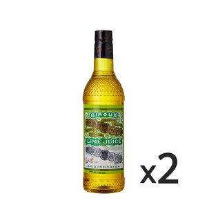 지룩스 라임 주스 시럽, 750ml, 2개