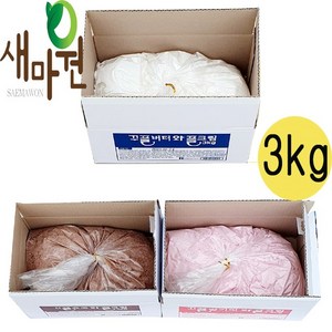 새마원 와플 크림 3kg (3종 버터 딸기 초코)시럽 잼 토핑 휘핑 카페 재료 생크림, 1개