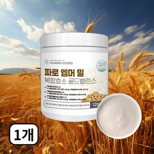 참굿즈 파로 엠머 밀 복합효소 골드밸런스 120g 1병, 1개