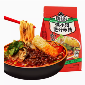 호호중국식품manxiaobao feizhi mixian 만쑈보오 페이즈미시엔 쌀국수 310g중국쌀국수, 310g, 3개