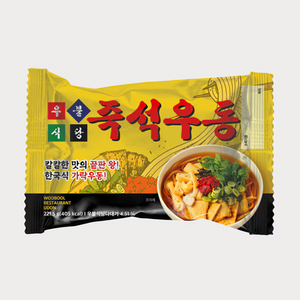 우불식당 즉석우동, 221.5g, 12개