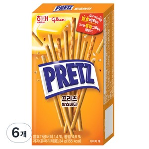 프리츠 발효버터, 6개, 34g