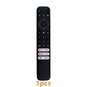 호환 TCL TV RC813A 리모컨 음성 없음, 1pcs