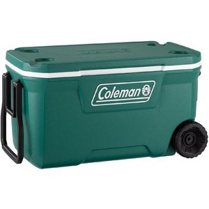 Coleman 콜맨 2000037322 [아이스박스 익스트림 휠쿨러/85QT 에버그린], 단일, 에버그린, 85QT(81L)ml