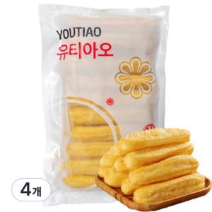 왕부정 중국식품 랜시 유티아오 YOUTIAO 유툐 아침식사대용 궈즈 튀김스틱 400g, 4개