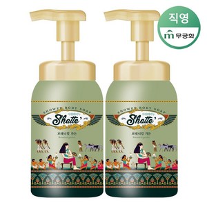 샤워때비누 버블 보태니컬 가든 바디워시, 600ml, 2개