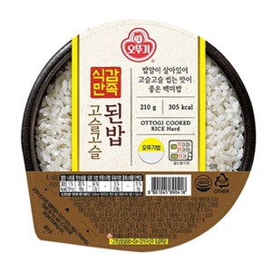 오뚜기 식감만족 고슬고슬 된밥 210g, 24개