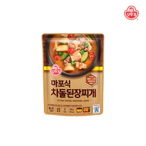 오뚜기 마포식 차돌된장찌개, 500g, 10개