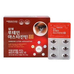 삼성 루테인아스타잔틴400 400mg x 60캡슐, 1개, 60정