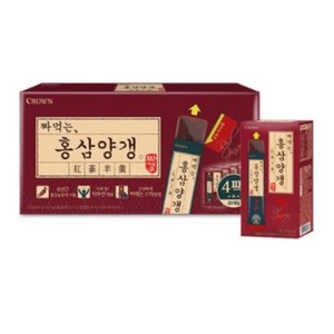 크라운 짜먹는 홍삼양갱, 600g, 2개