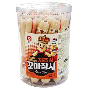 사조오양 치즈킹 꼬마장사 소시지, 20개, 70g