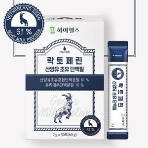 [하이헬스] 락토페린 산양유 초유 단백질 (2g x 30포) 6박스, 2g, 6개