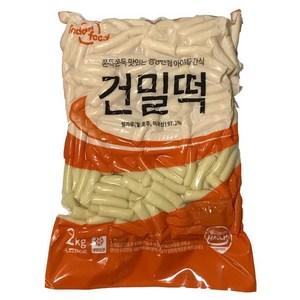 건밀떡 2kg 건쌀떡1.5kg 업소용 식자재 미쓰리 떡볶이 떡 토담, 1개