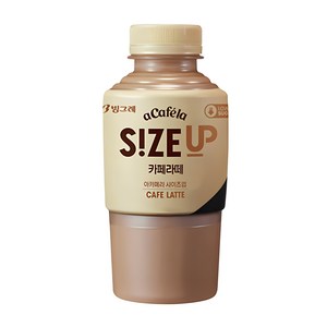 빙그레 아카페라 사이즈업 카페라떼 350ml x 20pet, 20개