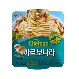 롯데 쉐푸드 까르보나라, 9개, 220g