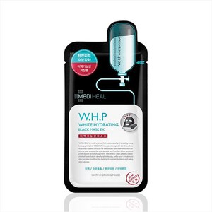 메디힐 WHP 미백수분 블랙 마스크팩 EX 1BOX (10ea), 1개입, 40개