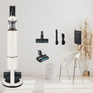 삼성전자 BESPOKE제트220W 스틱 무선 청소기 VS20B956BUE, 산토리니 베이지