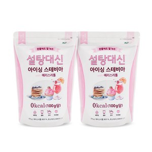 설탕대신 아이싱 스테비아 에리스리톨 400g, 2개