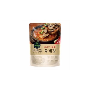 [기타브랜드] 비비고 소고기듬뿍 육개장 460g x 10팩, 10개