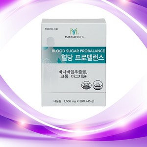 매나테크 혈당 프로밸런스 30포, 1개, 90g