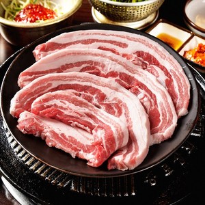 [템포크] 통밀먹인 오겹살 구이용, 1kg, 1개