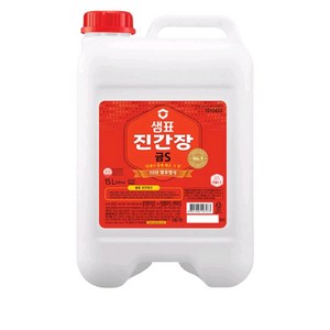 [샘표] 대용량 진간장 금S, 15L, 1개