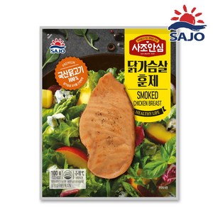 대림 사조안심 닭가슴살 훈제 100g, 1개