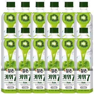 참존식품 키위7베이스 835ml, 12개