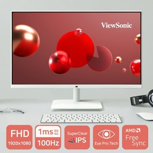 뷰소닉 VA2732-H-W 27형 IPS FHD 화이트 모니터 무결점 /1ms 100HZ