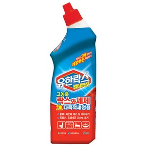 유한락스 멀티액션 락스와세제 고농축 다목적세정용, 3개, 755ml