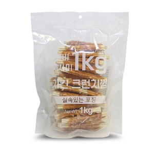 테비 사사미 대용량 강아지간식, 1kg, 1개