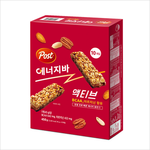 포스트 에너지바 액티브 450g, 2개