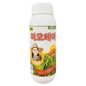 [농사마트] 이오데이 500ml 모판침종 벼 뿌리 발달 건전묘 육묘 뜸묘 방지 엑토신 바이오플랜 계량컵, 1개