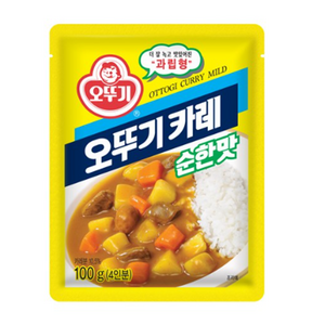 오뚜기 카레 과립형 순한맛, 100g, 3개