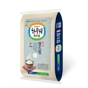 한수위파주쌀 참드림 20kg 경기미, 1개