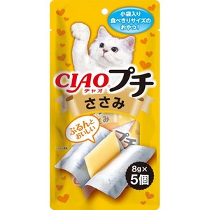챠오츄르 이나바 고양이 쁘띠 사료 5p, 닭가슴살, 40g, 6개