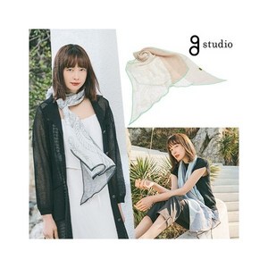 [ 89 000] 지스튜디오 썸머 쿨 린넨 스카프(수량) 616258, 블랙
