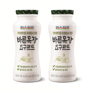 파스퇴르 바른목장 요구르트 100ml, 30개